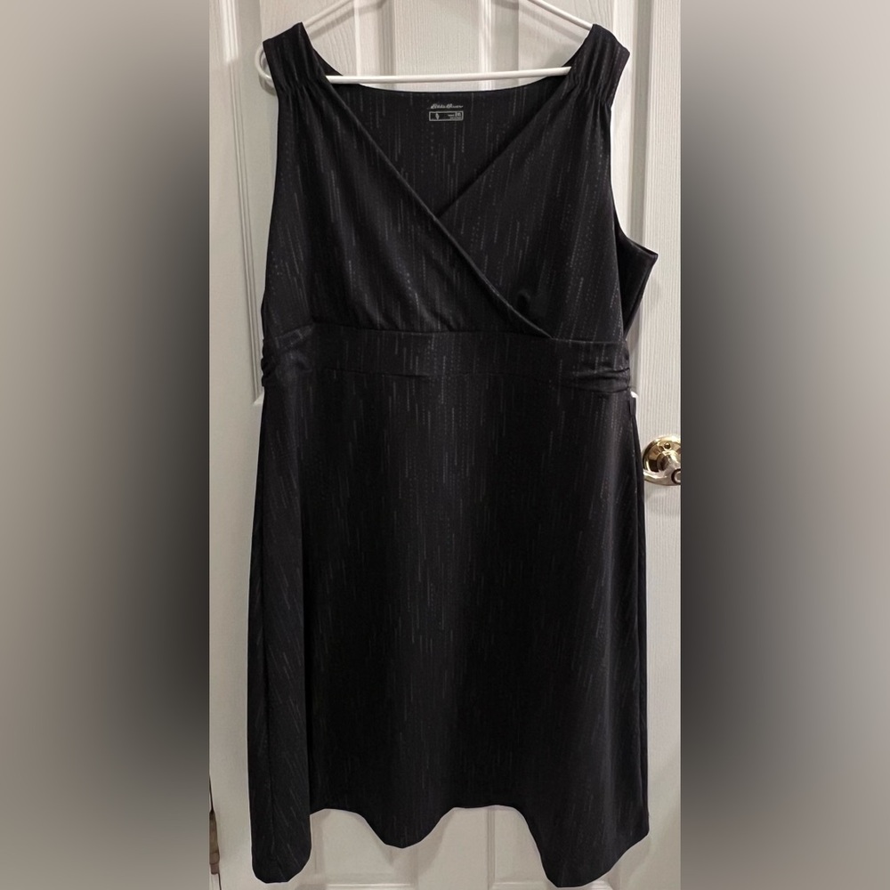 Eddie Bauer - Charcoal Sleeveless Dress